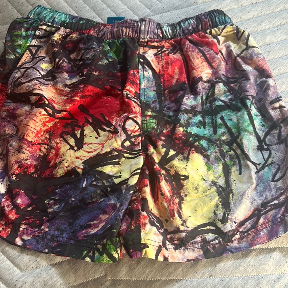 Graffiti men’s swim shorts